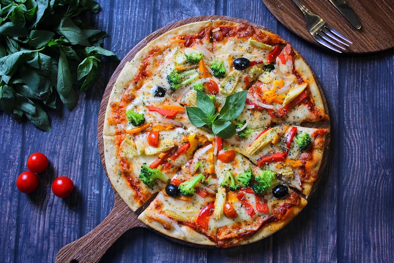 mod pizza veggie garden pie